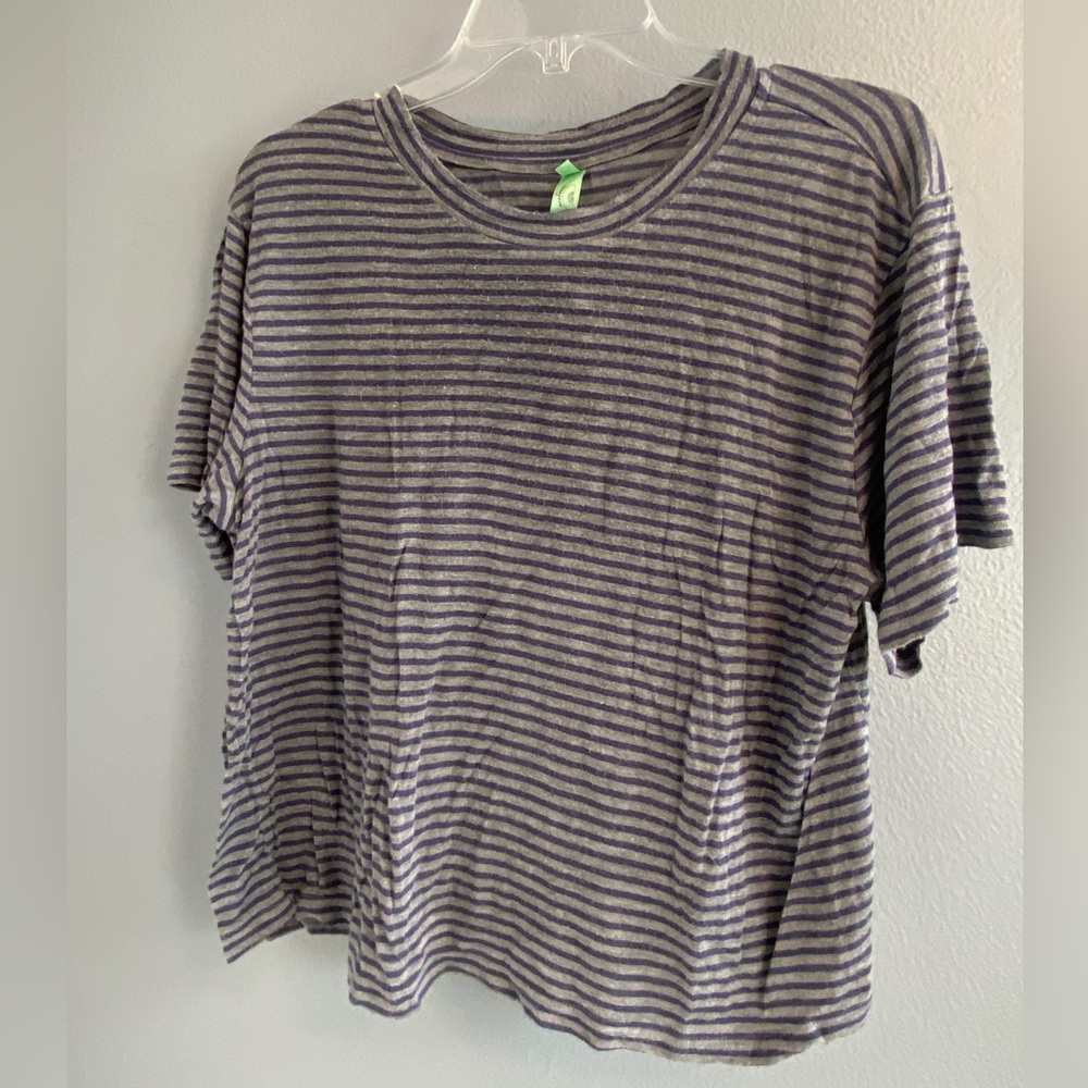 Honeydew striped pajama set